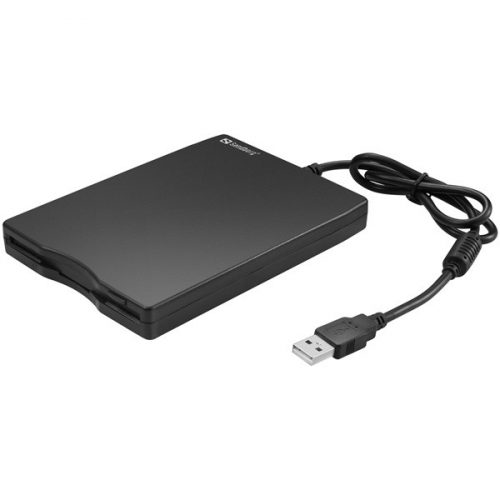 Sandberg FDD Külső - USB Floppy Mini olvasó (Retail; USB; USB tápellátás; 3,5" 1.44 lemezhez; fekete)