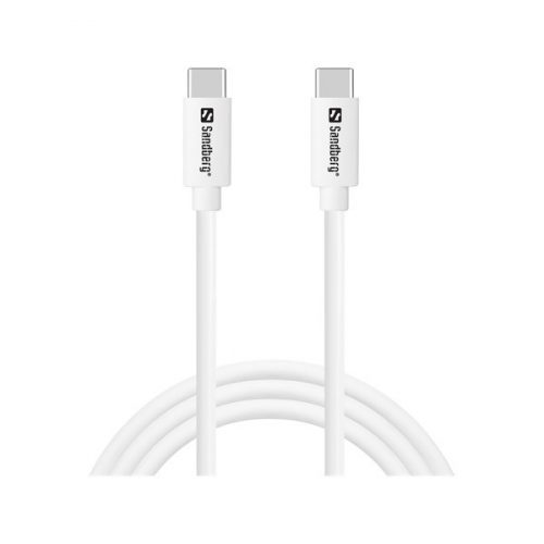 Sandberg Kábel - USB-C > USB-C 65W 1M SAVER