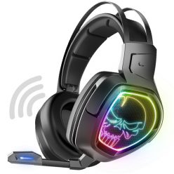   Spirit of Gamer Wireless Fejhallgató - MIC-XH1300 (MultiPlatform, 7.1, mikrofon, hangerőszabályzó, nagy-párnás, fekete)