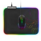 Spirit of Gamer Egérpad - RGB Medium (RGB háttérvilágítás, 350 x 255 x 3mm; fekete)