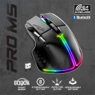 Spirit of Gamer Egér vezeték nélküli - PRO-M5 Wireless (Optikai, 8000DPI, 8 gomb, fekete)