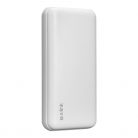 S-Link Powerbank - G205 20000mAh (2xUSB, 18W Gyorstöltés QC3.0, Micro usb, Type-C, led, fehér)