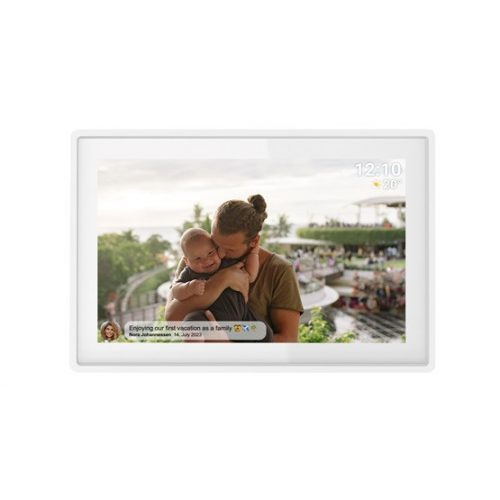 Denver PFF-1021WMK2 10,1" Smart photoframe with FRAMEO software - Fehér