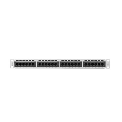 Lanberg Patch panel 24 port 1U 19" CAT.6 szürke