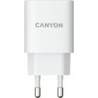 Canyon H-18-01 18W univerzális hálózati töltő adapter fehér (QC3.0)