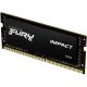 Kingston FURY Impact 16GB 2666MT/s DDR4 - SODIMM memória Non-ECC CL15 fekete