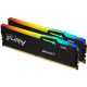 Kingston FURY Beast RGB 32GB 6000MT/s DDR5 memória CL36 Kit of 2 fekete RGB