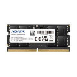   ADATA Memória Notebook - 8GB DDR5 (8GB, 4800MHz, CL40, 1.1V)