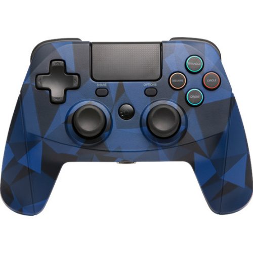 Snakebyte PS4 GamePad 4 S - vezeték nélküli kontroller - kék terepmintás