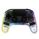 Snakebyte PS4 GamePad RGB 4 - vezeték nélküli kontroller - átlátszó