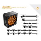 NJOY Tápegység 750W - Nexo 750 (80 Plus Gold, Aktív PFC, 12cm)