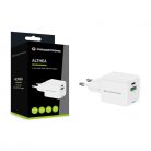 Conceptronic telefon töltő adapter - ALTHEA15W (USB-C+USB-A, 20W, fehér)