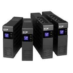   EATON szünetmentes 850VA - ELP850DIN (4 Schuko kimenet, line-interaktív, LCD, USB, szoftver, AVR, rack/torony)