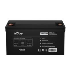   NJOY akkumulátor - GE15012KF (12V/150Ah, T11, zárt, gondozás mentes, GEL)