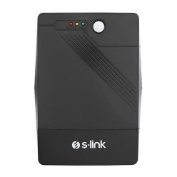   S-Link szünetmentes 1000VA - MIGHT U100 (1000VA, 12V7Ah*2, 600W, Line-Interactive, 4 schuko)