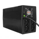 S-Link szünetmentes 1500VA - MIGHT U150 (1500VA, 12V9Ah*2, 900W, Line-Interactive, 4 schuko)