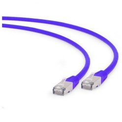   Gembird RJ45 CAT6A S/FTP - RJ45 CAT6A S/FTP M/M adatkábel 1m lila LSZH