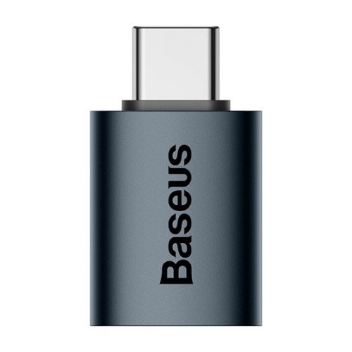 Baseus Ingenuity Series Mini OTG Adaptor USB Type-C to USB Type-A 3.1 átalakító, kék