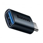 Baseus Ingenuity Series Mini OTG Adaptor USB Type-C to USB Type-A 3.1 átalakító, kék