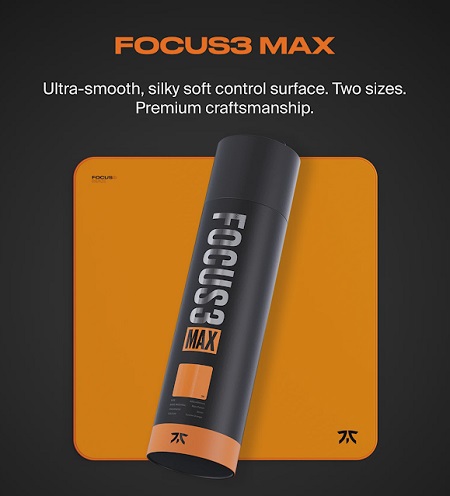 Fnatic Gear FOCUS3 MAX: "A valaha készített legprémiumabb egérpadunk"